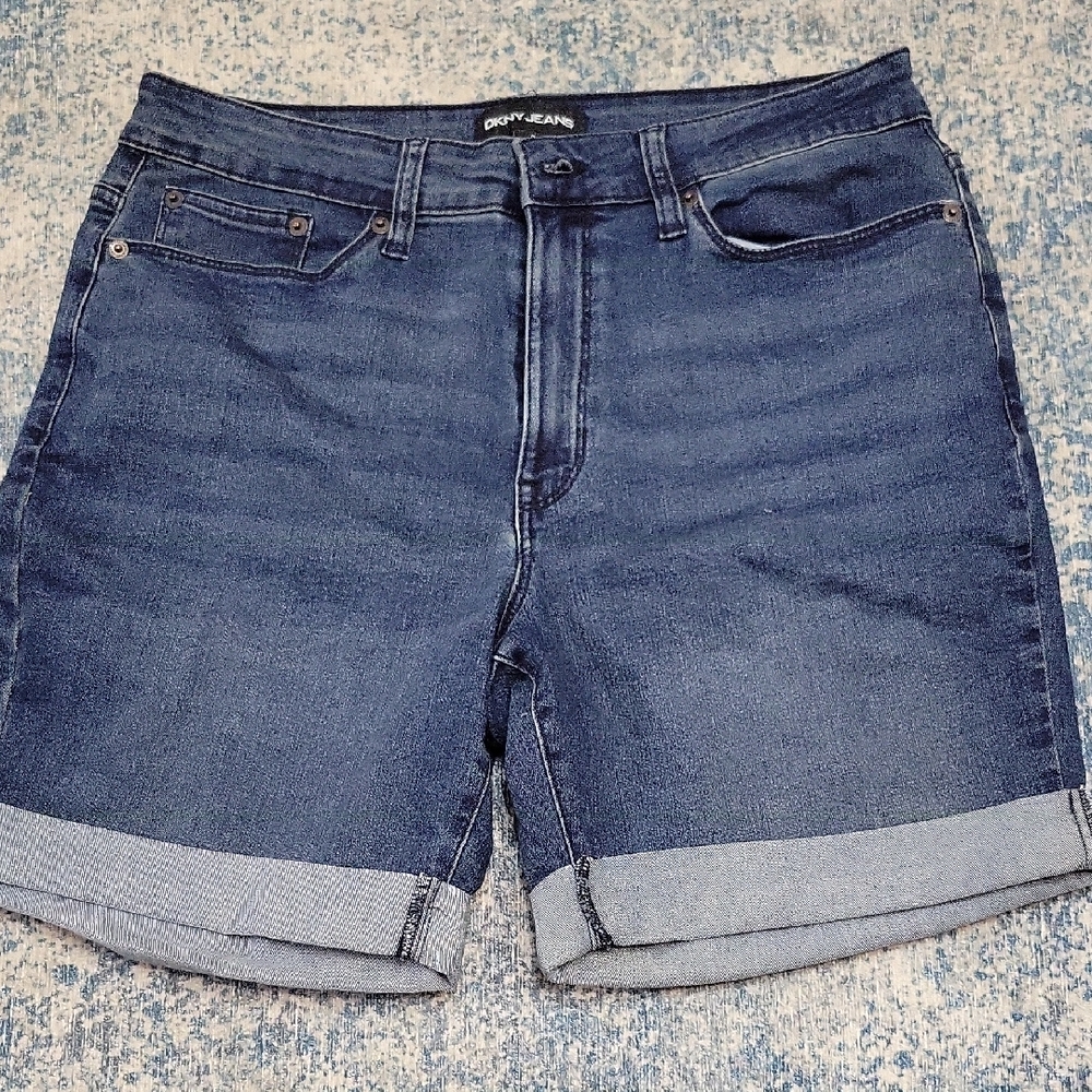 DKNY Women's Indigo Jean Shorts